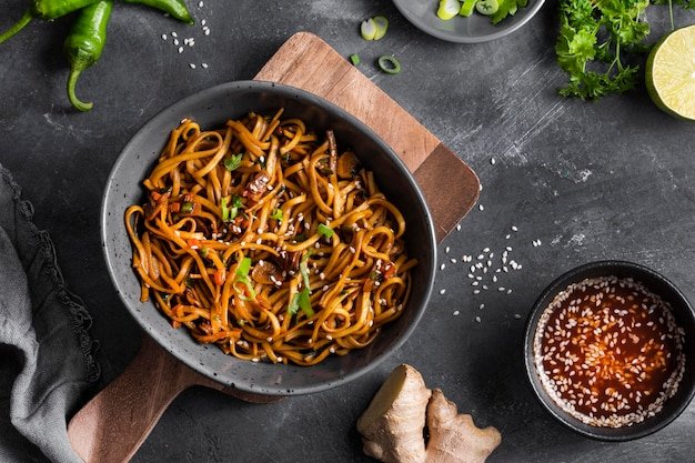 Veg. Schezwan Noodles