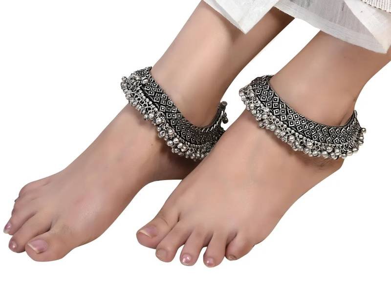 Silver Ghungroo Payal