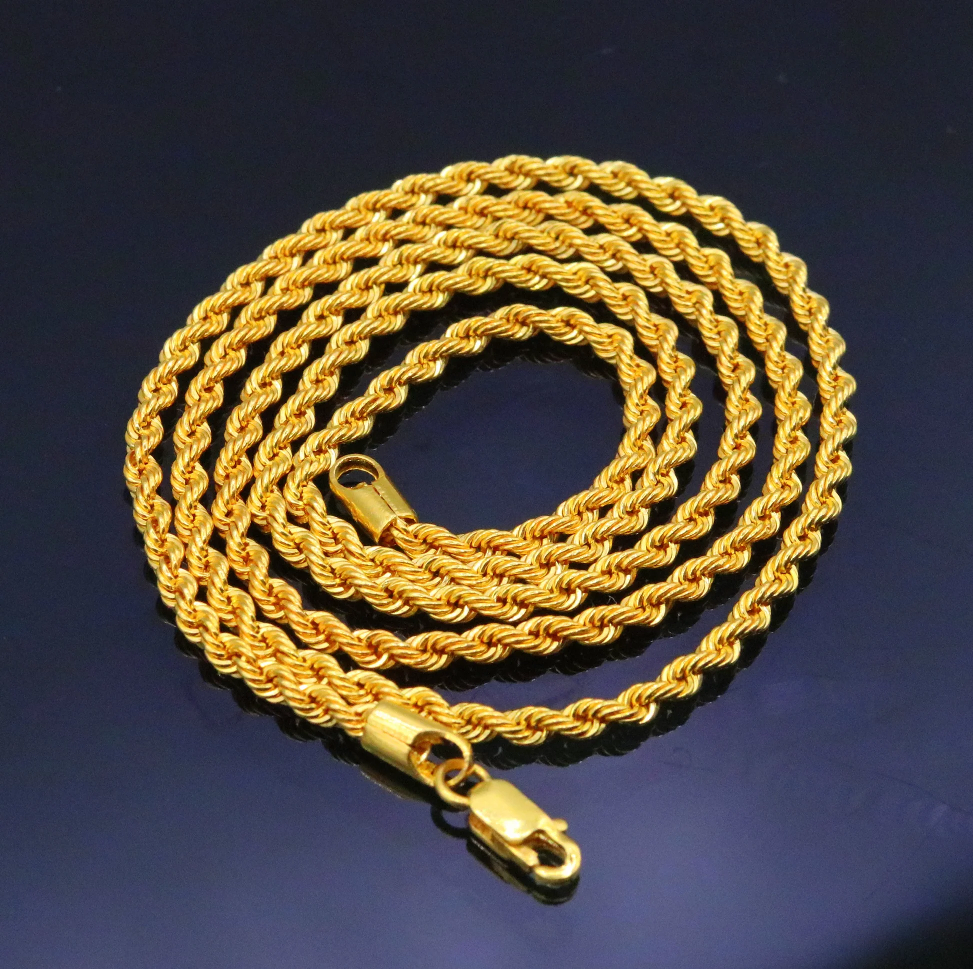 22K Rope Chain