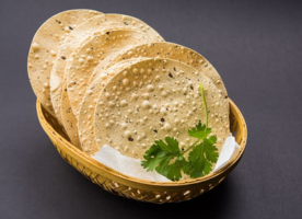 Papad/fried Papad | શેકેલ / તળેલ પાપડ
