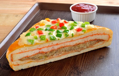 veg.pizza sandwich (વેજ. પિઝા સેન્ડવિચ)