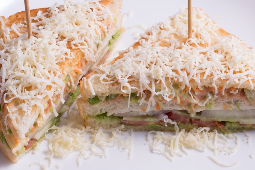 Club Cheese Sandwich Three Layer