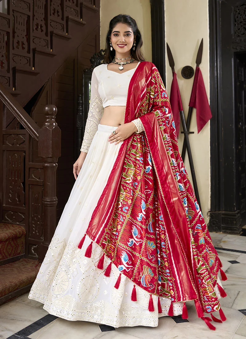 Mirror Work Chaniya Choli