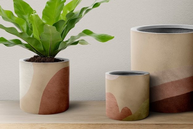 Matte Ceramic Pots