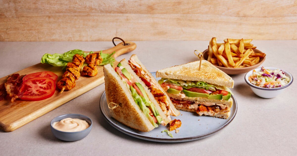 Mexican Club Sandwich ( મેક્સિકન ક્લબ સેન્ડવિચ )
