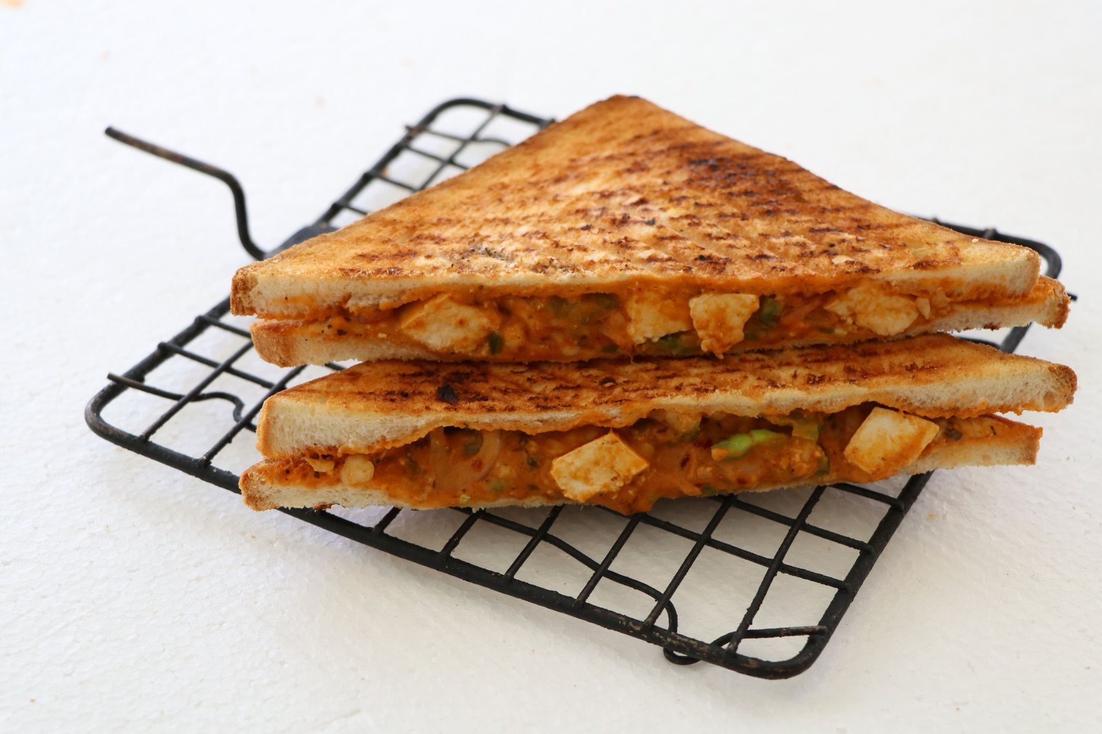 Chilly Paneer Sandwich