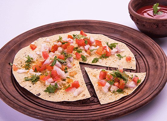 Roasted Masala Papad | શેકેલ મસાલા પાપડ