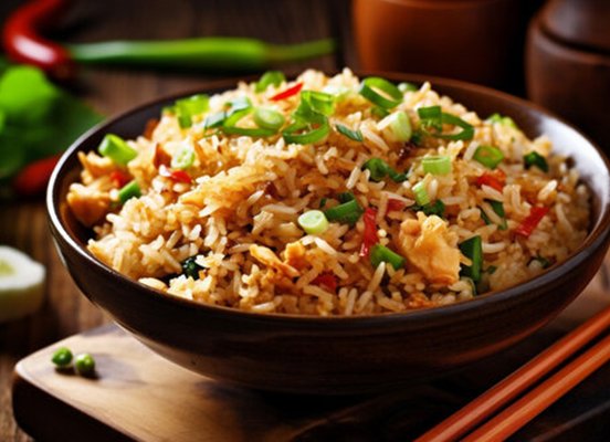American Fried Rice |  અમેરિકન ફ્રાઈડ રાઈસ