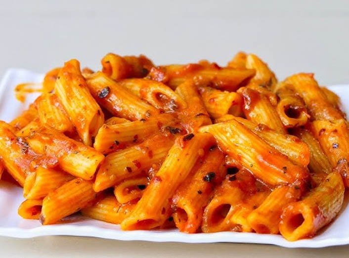 Red Sauce Pasta (રેડ સોસ પાસ્તા)