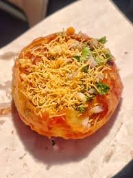 Jain Cheese Bhel Kachori