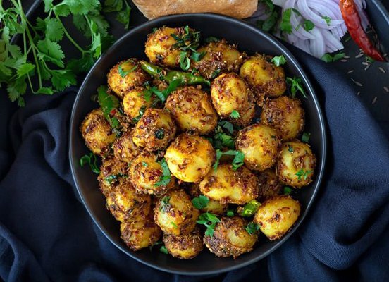 Sukha Jeera Aloo Mutter