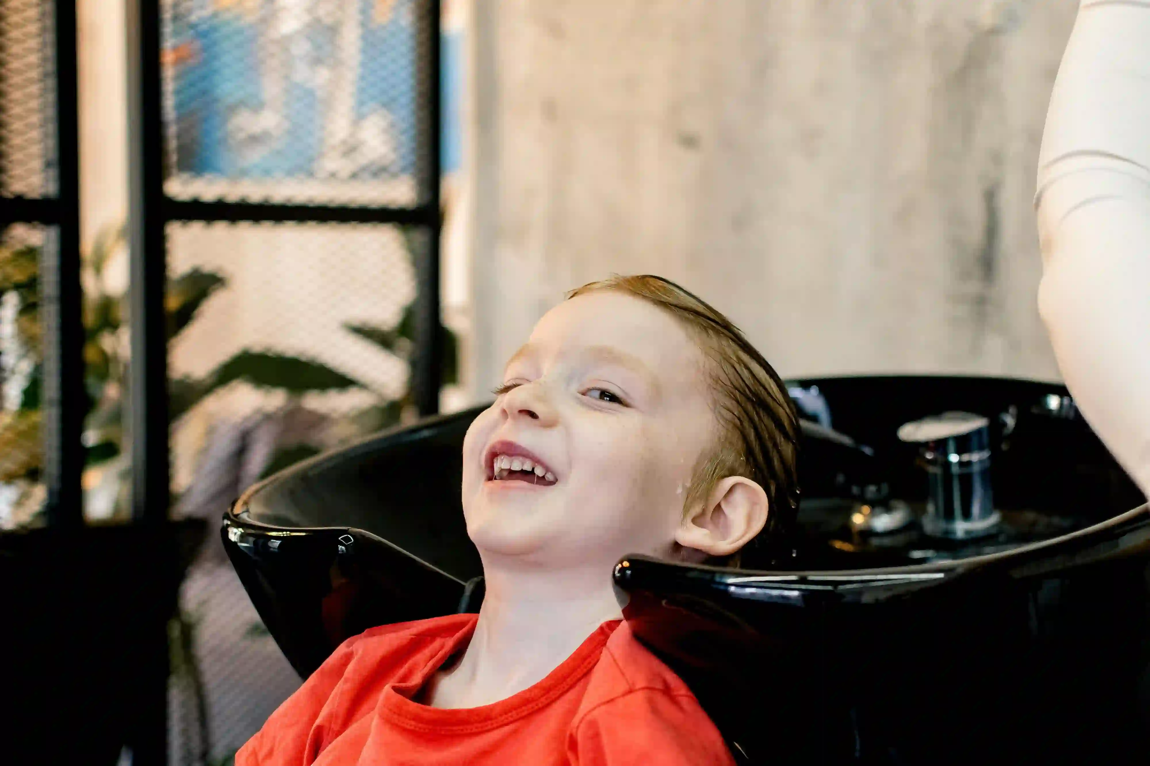 Boys Hair Wash Hair Style Cut