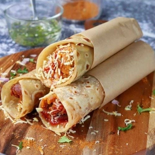 Veg. Cheese Frankie