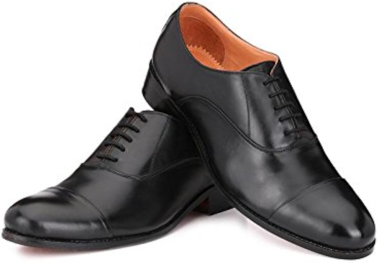Classic Black Cap-Toe
