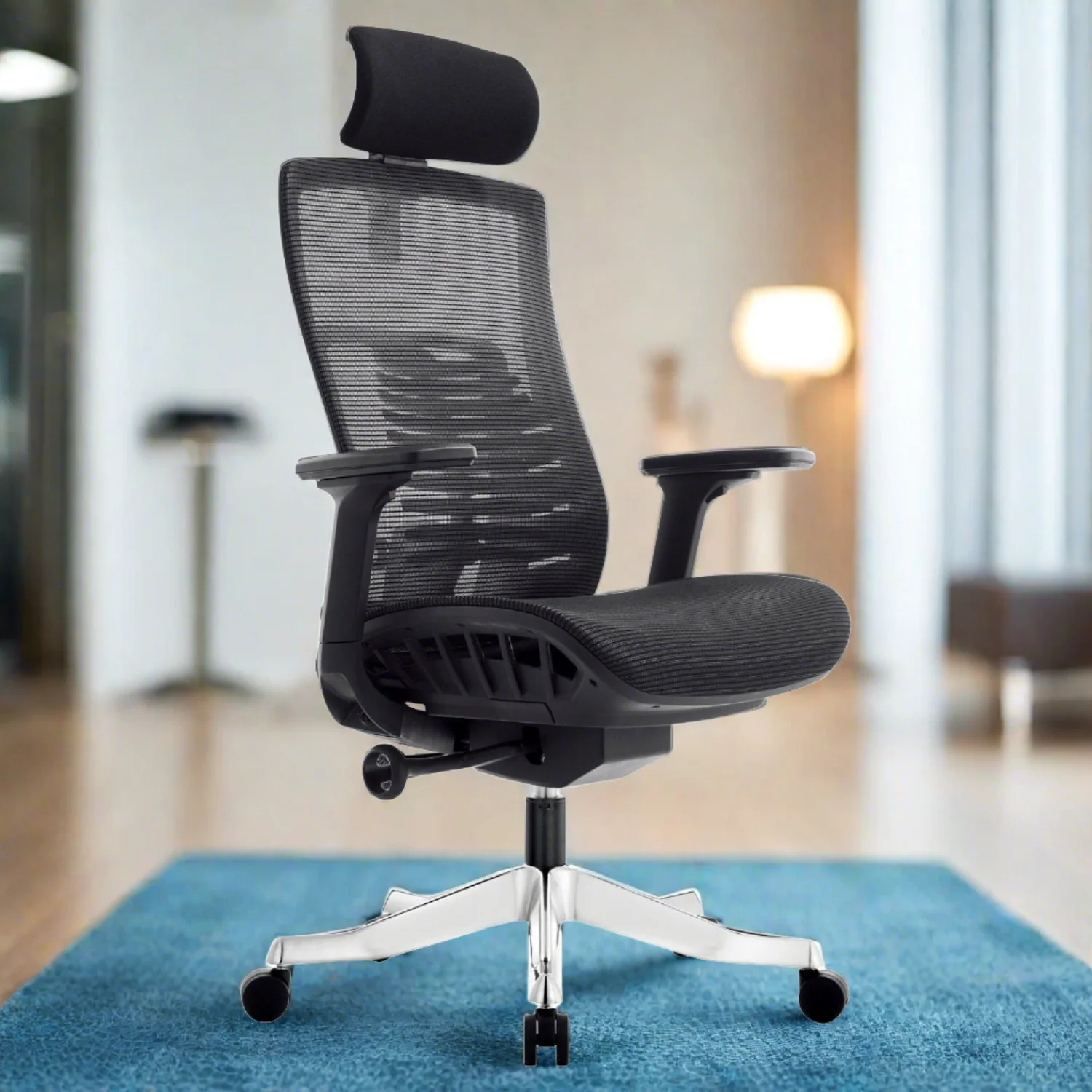 High-Back Mesh Chair