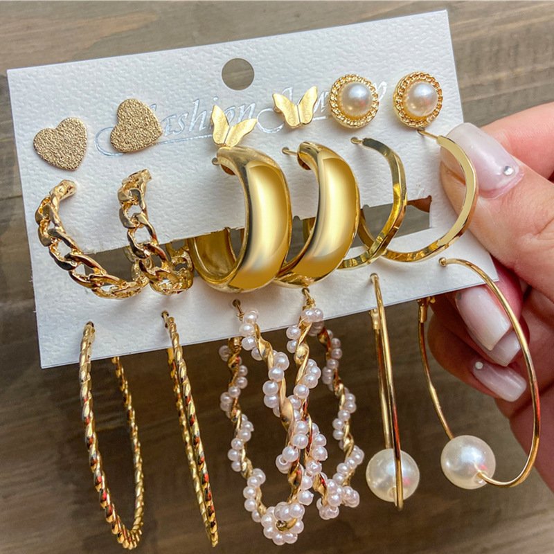 Oversized Resin Hoop Earrings