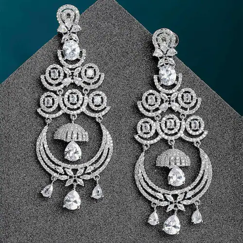 Chandelier Diamond Earrings