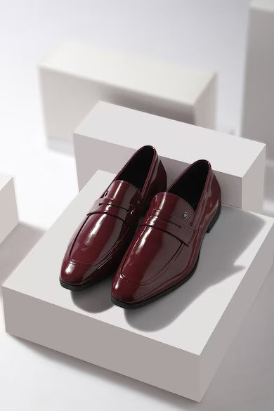 Penny Loafer (Burgundy)