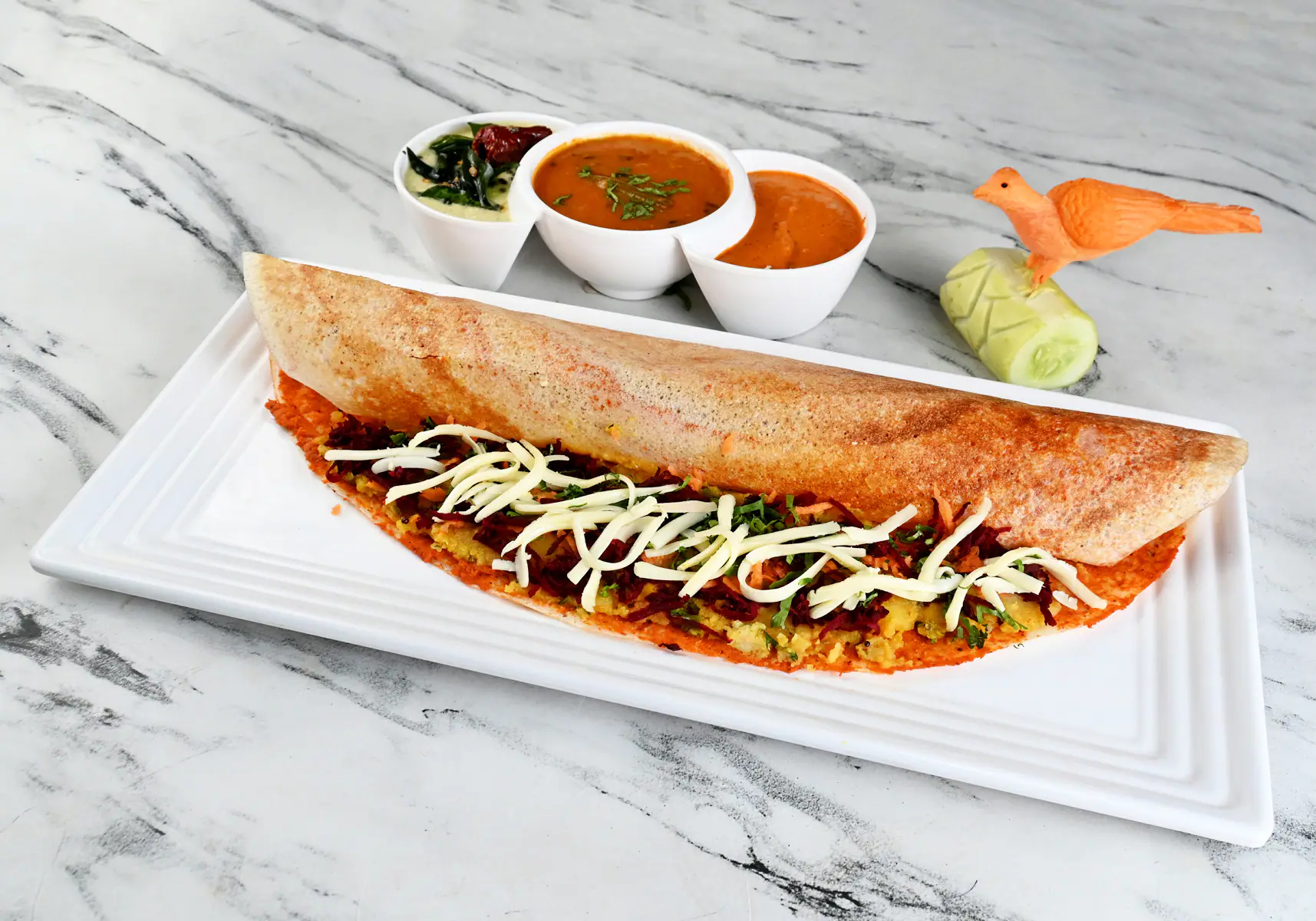 Cheese Masala Dosa