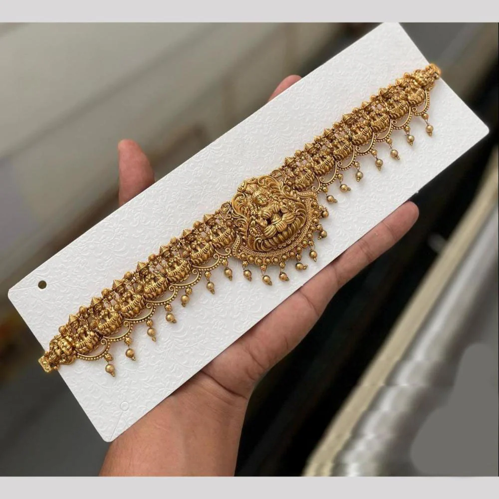 Gold Plated Temple Kamarbandh