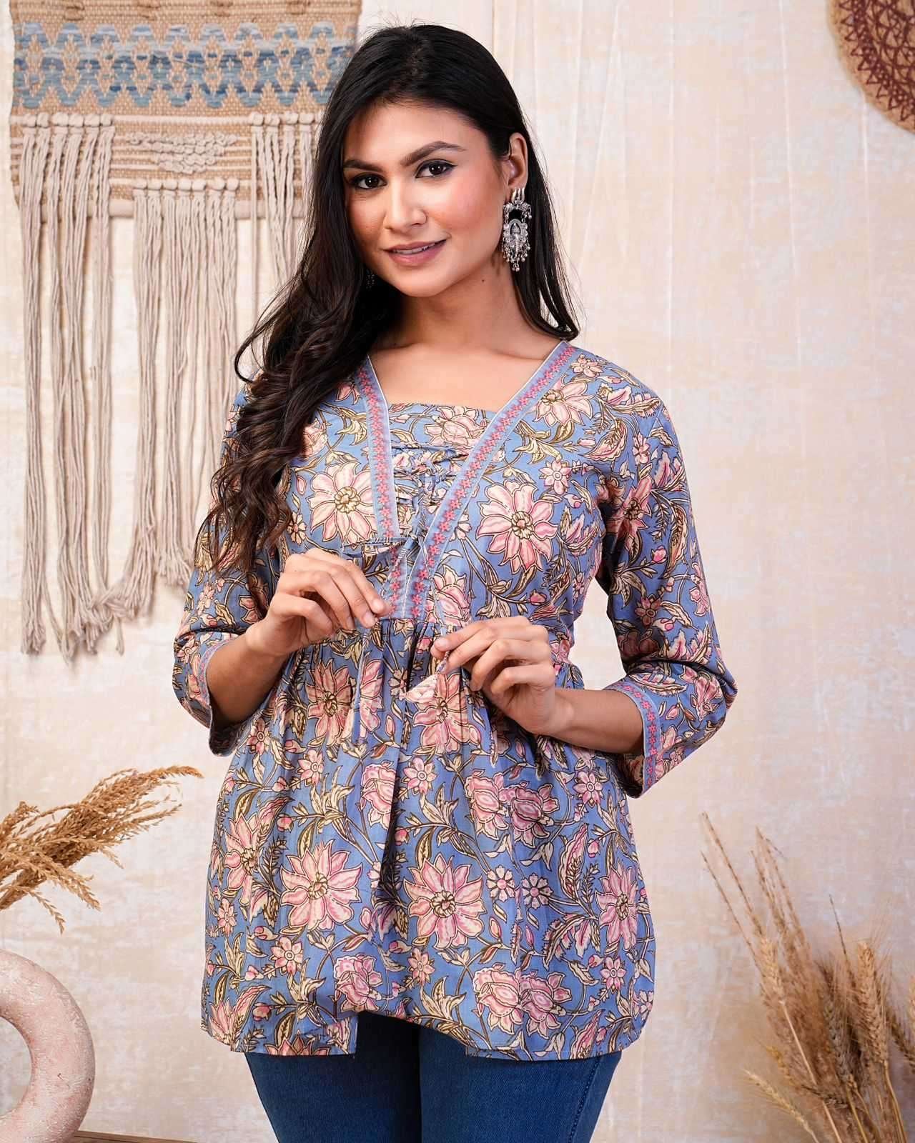 Short Peplum Kurti