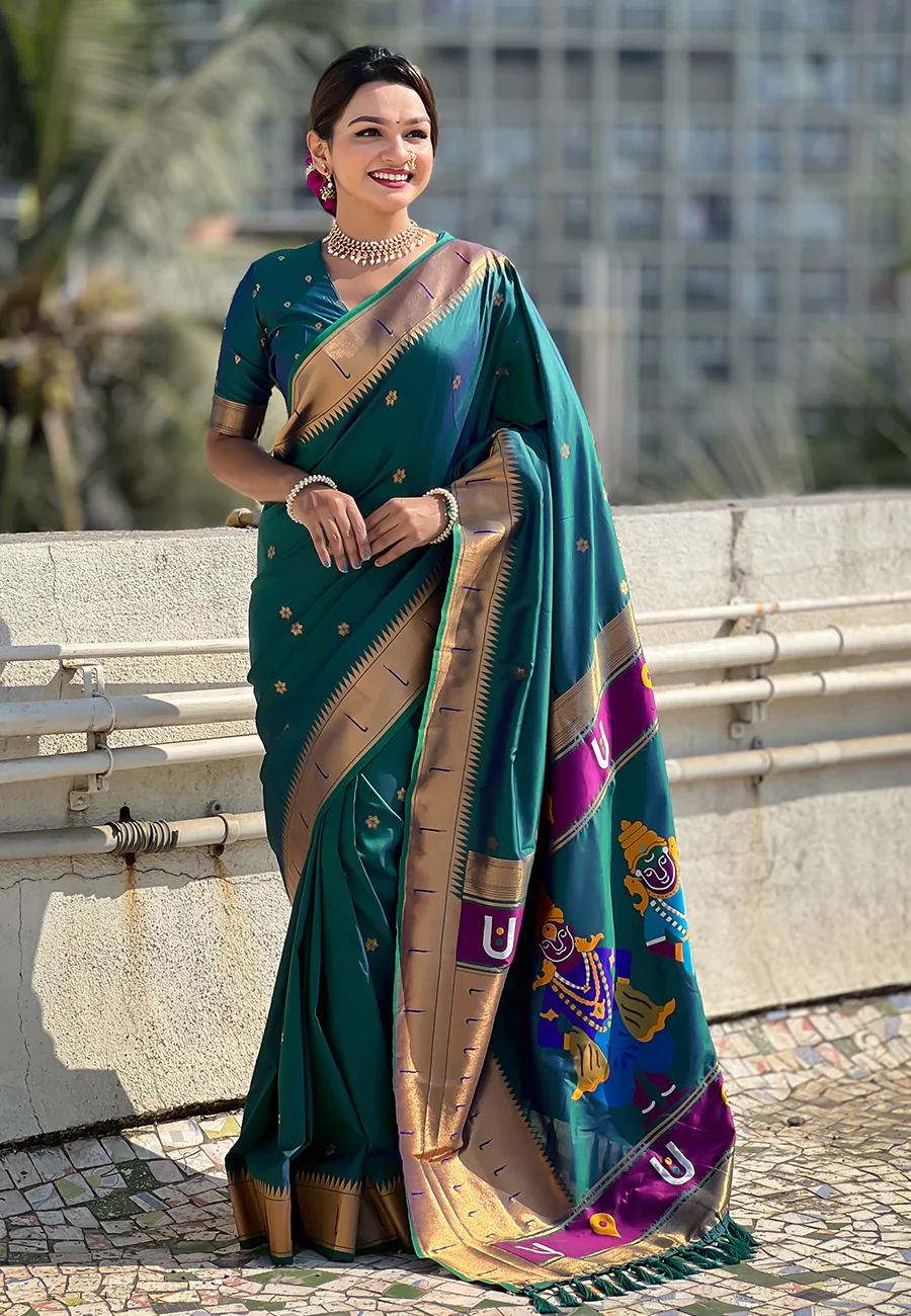 Paithani Peacock Saree