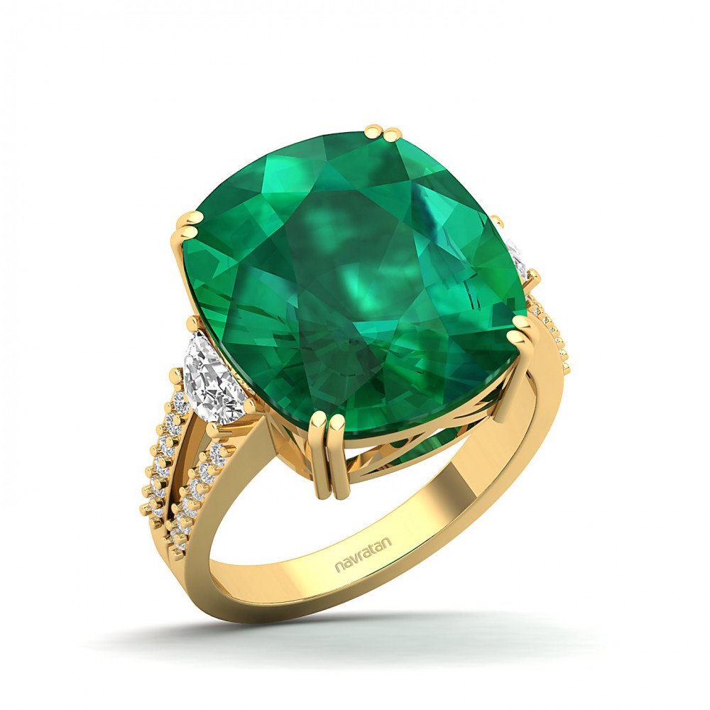 Emerald (Panna) Solitaire