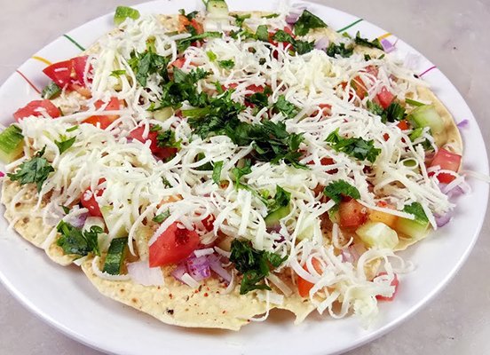 Cheese Masala Papad |  ચિઝ મસાલા પાપડ