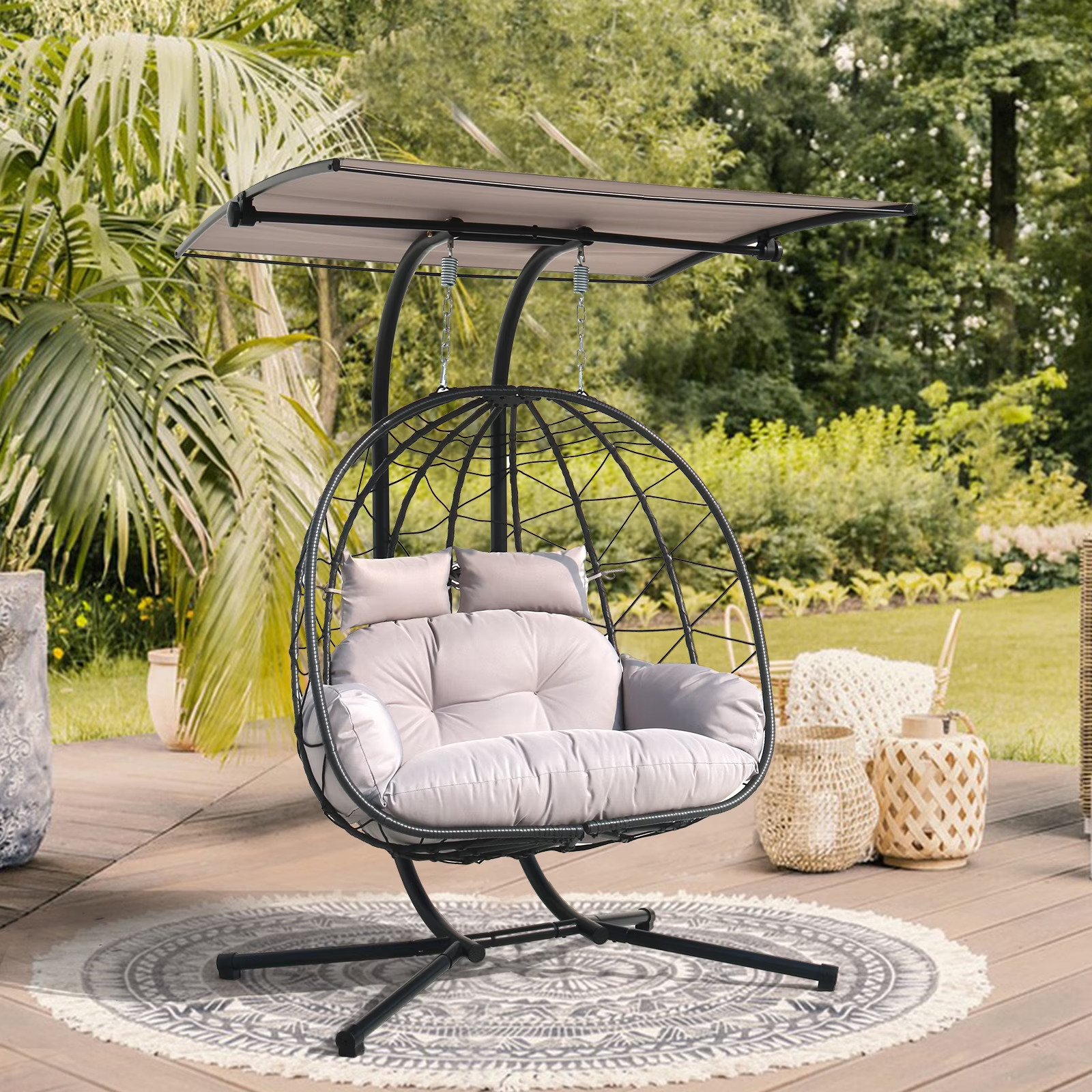 Wicker Swing Chair