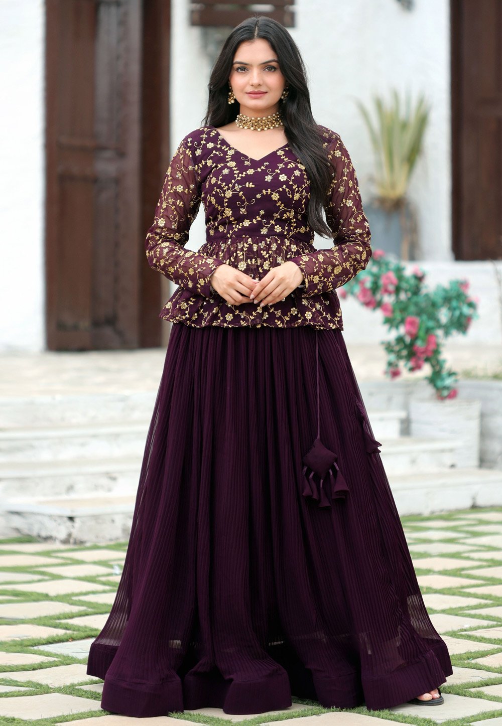 Indo-Western Maxi Gown