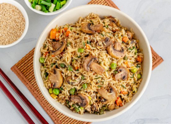 Mushroom Fried Rice | મશરૂમ ફ્રાઈડ રાઈસ