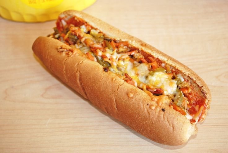 Veg. Double Cheese Hotdog