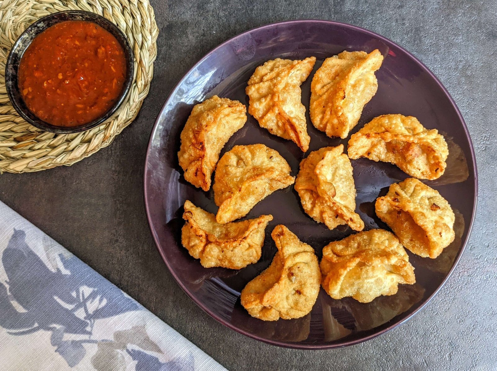 Veg Fried Momos