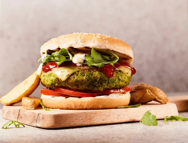 Veg. Swn. Cheese Burger