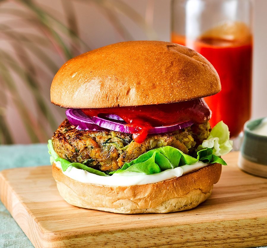 Veg. Cheese Burger